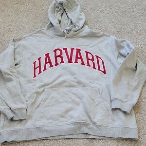 Harvard Gray Hoodie Sweatshirt